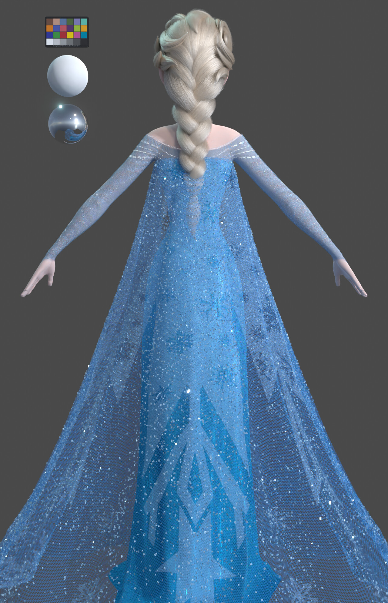 Molyan Disney Elsa 3d Model 2023