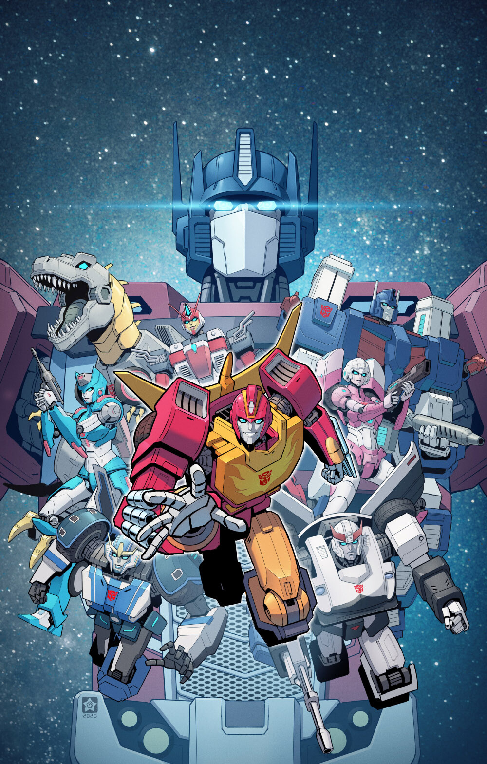 Transformers: Song of Jupiter #1 Cover