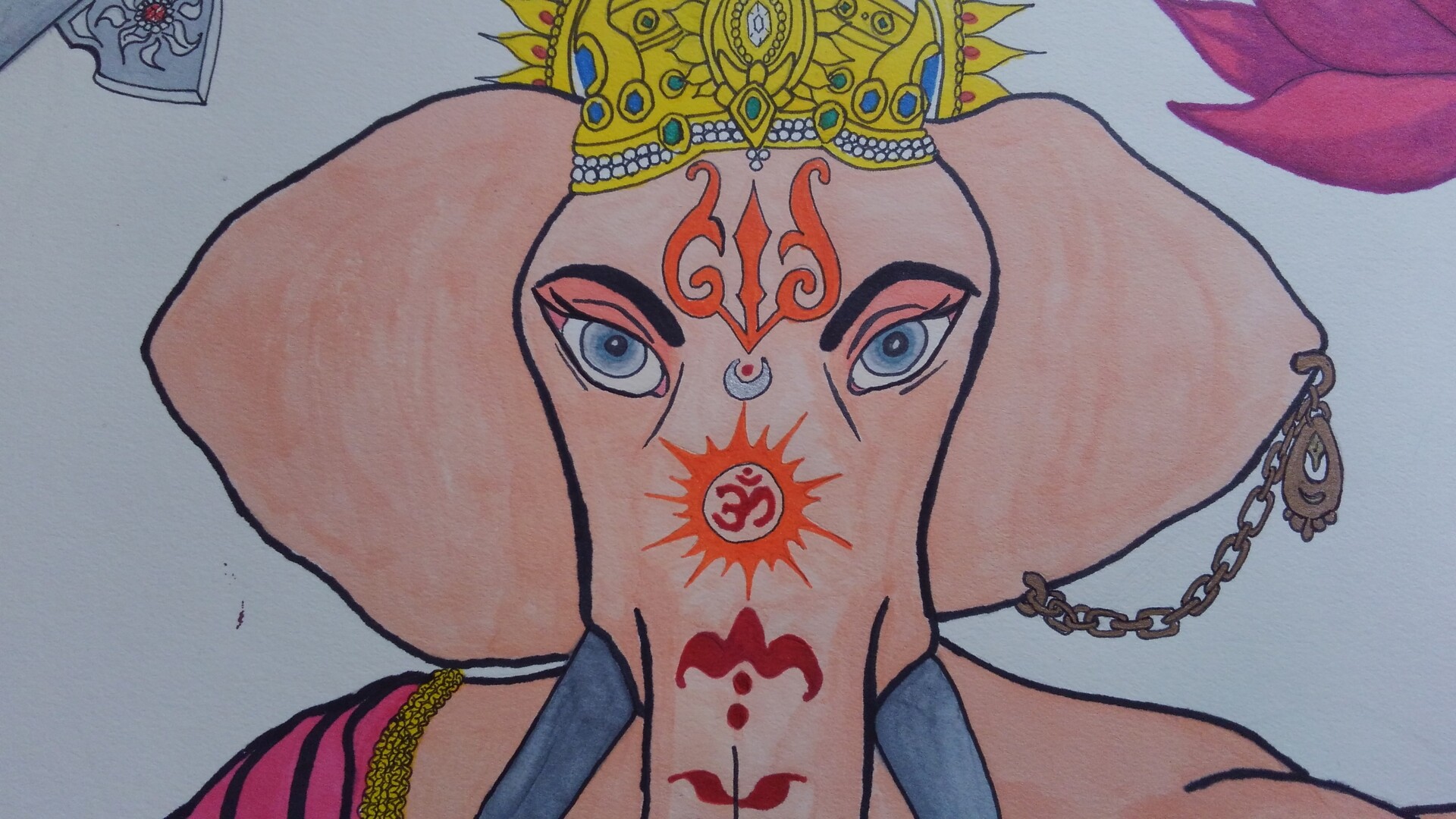 How To Draw Ganesha Step By Step Images