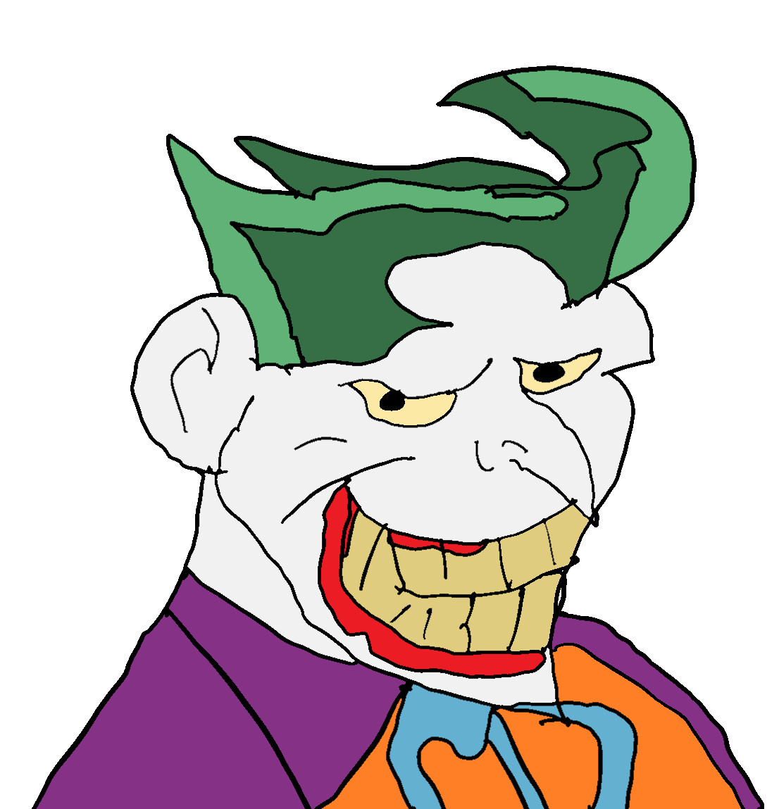 Brad double joker portraits
