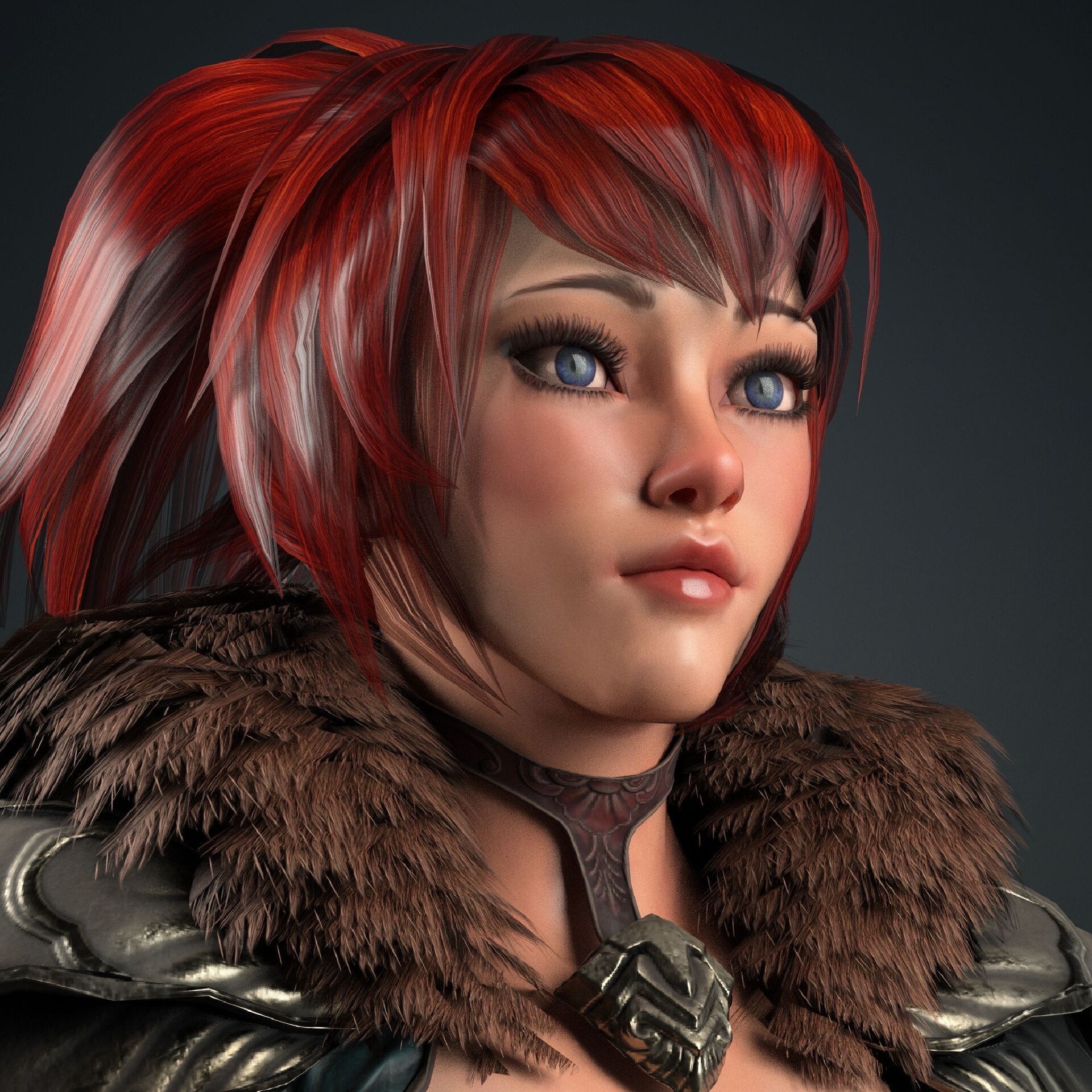 ArtStation - Trish from the Barbarian Tribe