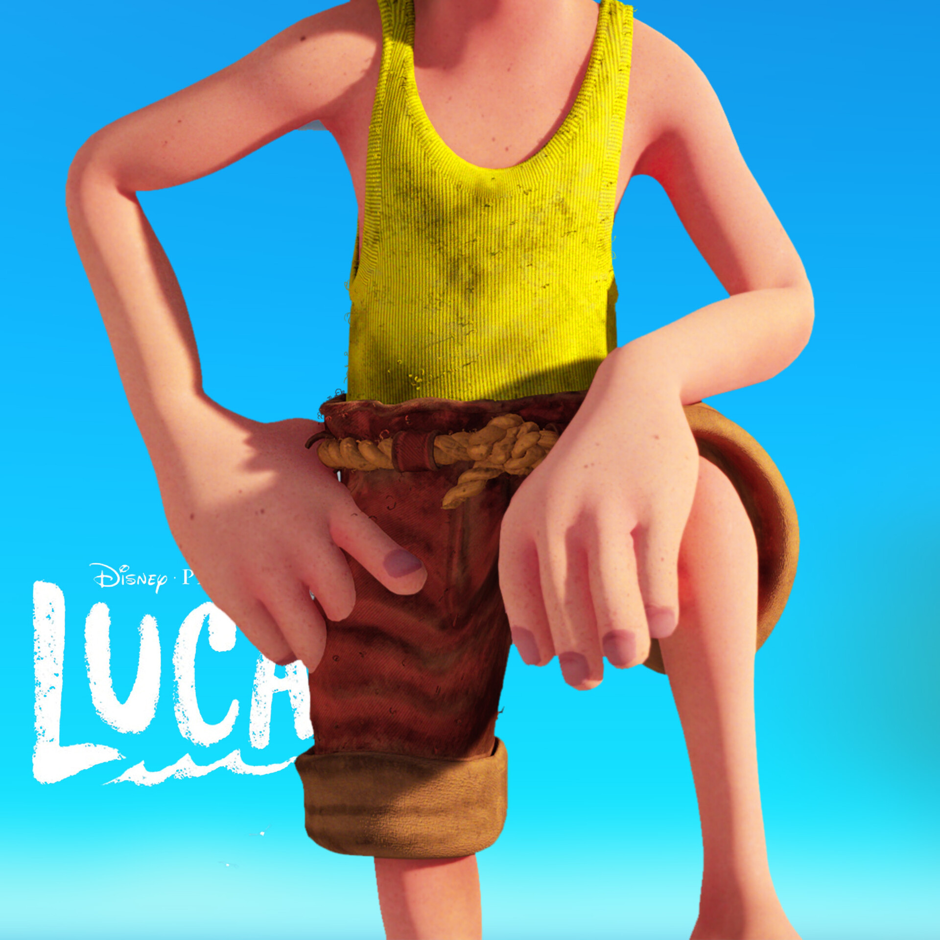ArtStation - Luca Paguro (Pixar Luca) Fanart