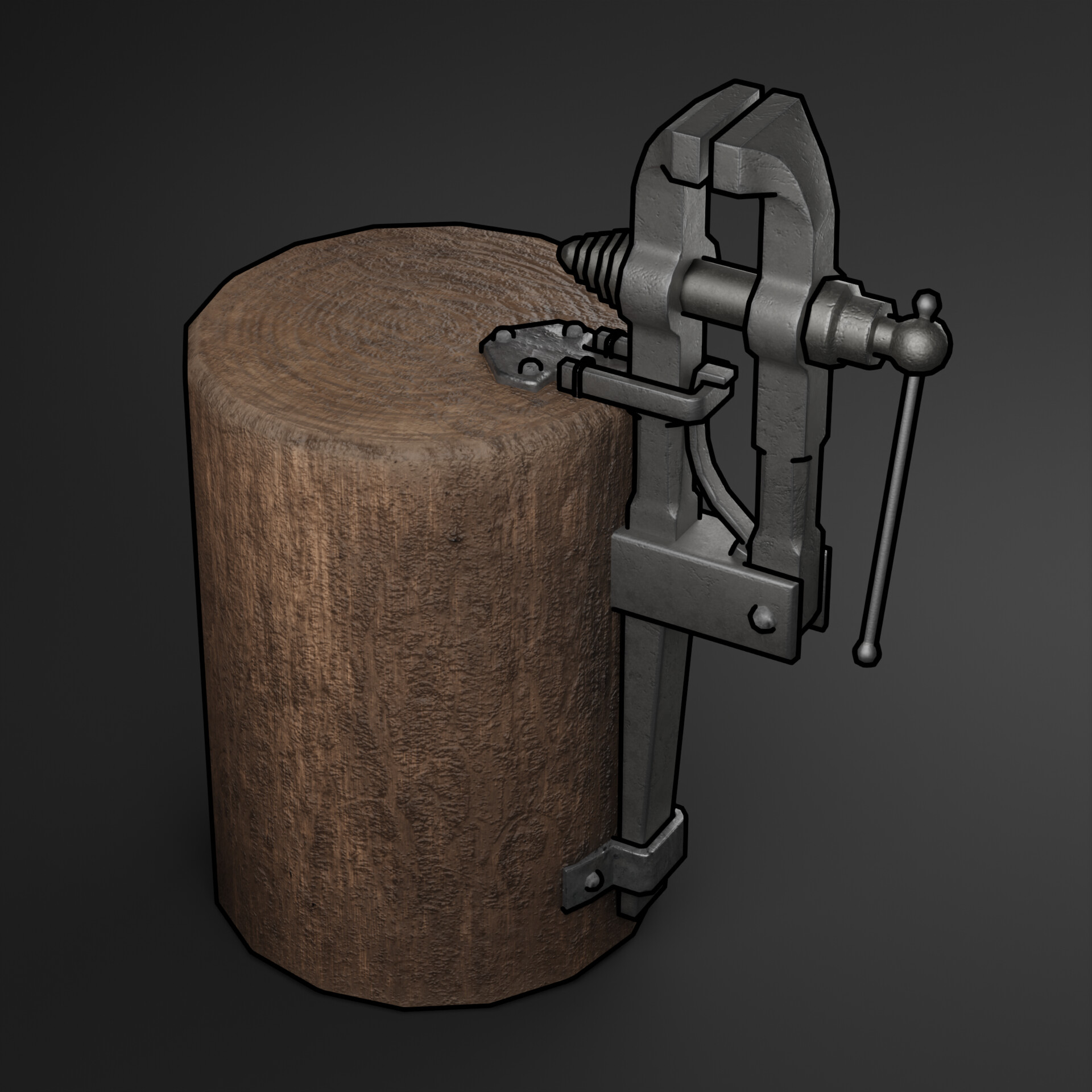 ArtStation - Blacksmith Vise