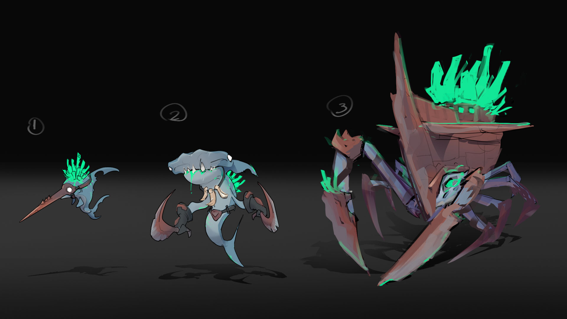 ArtStation - Creatures of Sonaria - Creature animations 2