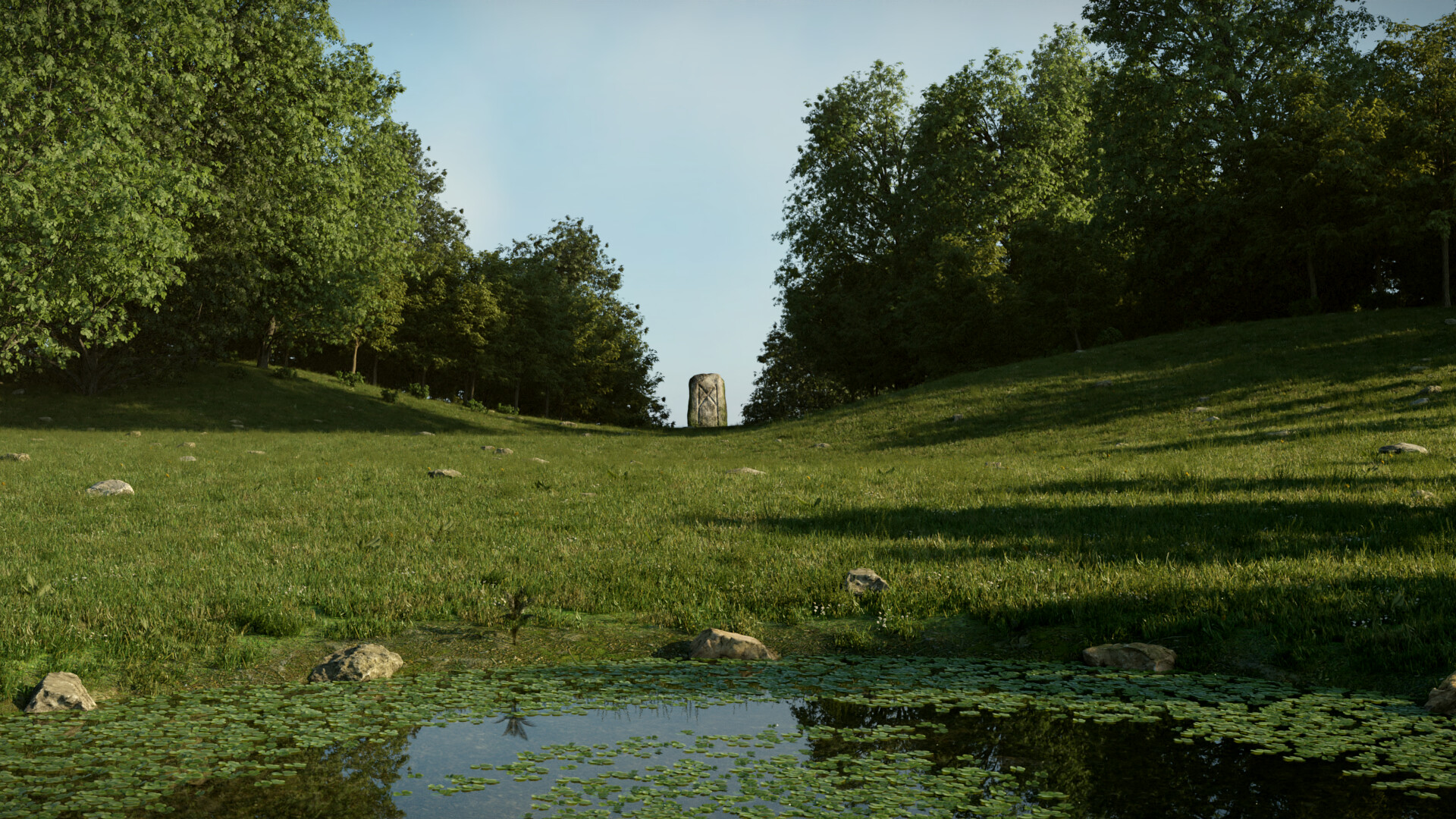 ArtStation - Forgotten Warrior Monument