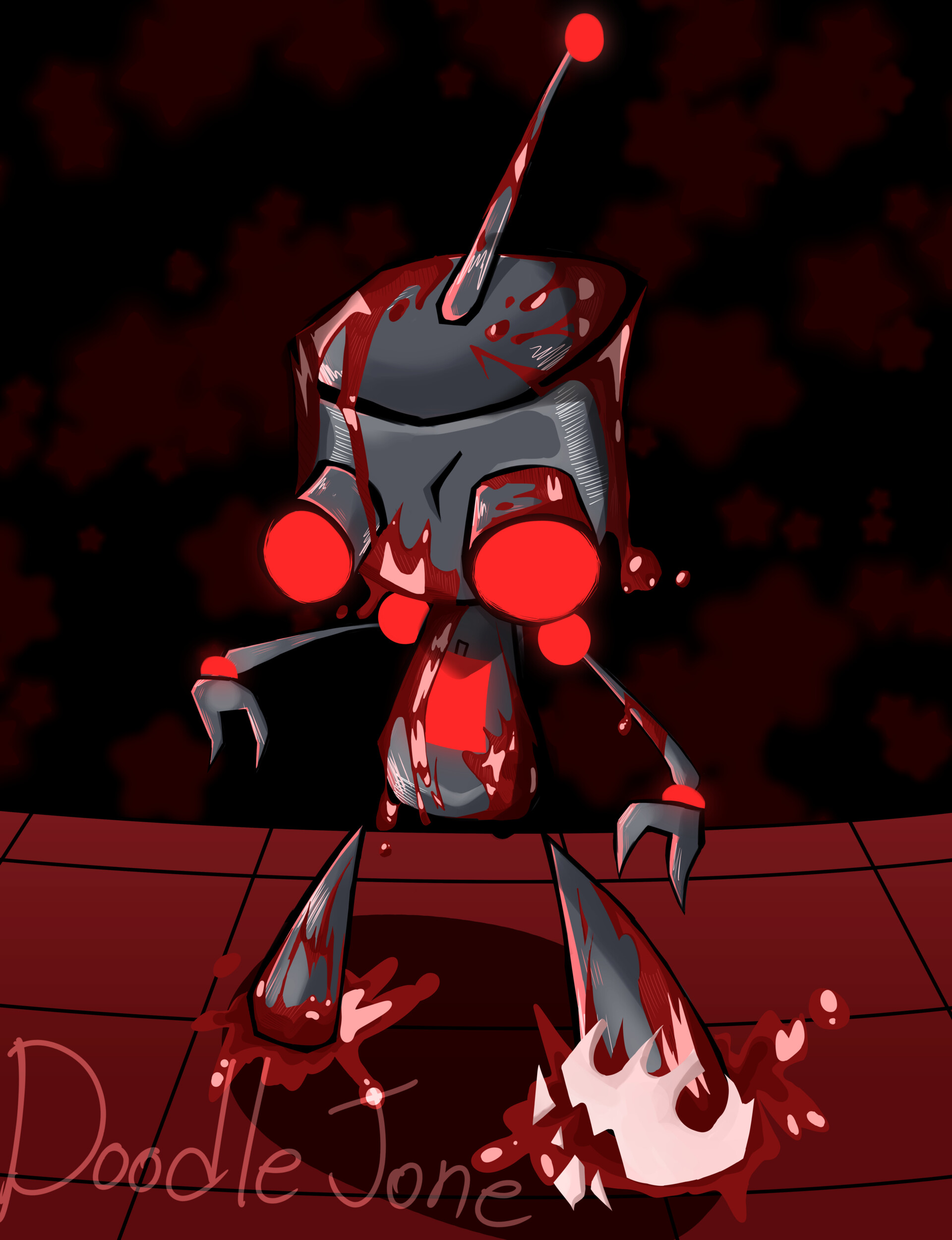 st patricks day gir invader zim