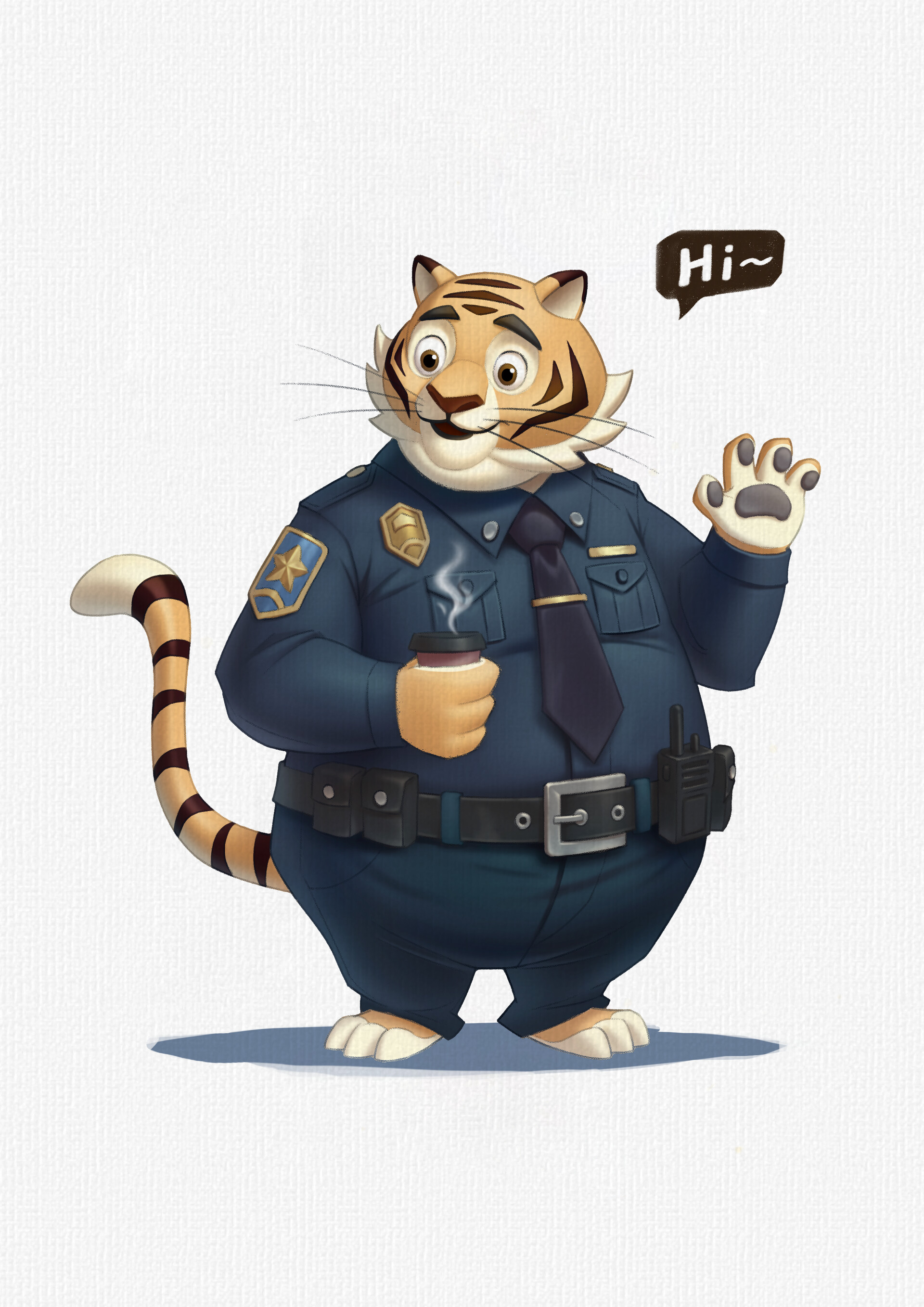 ArtStation - 老虎警察
