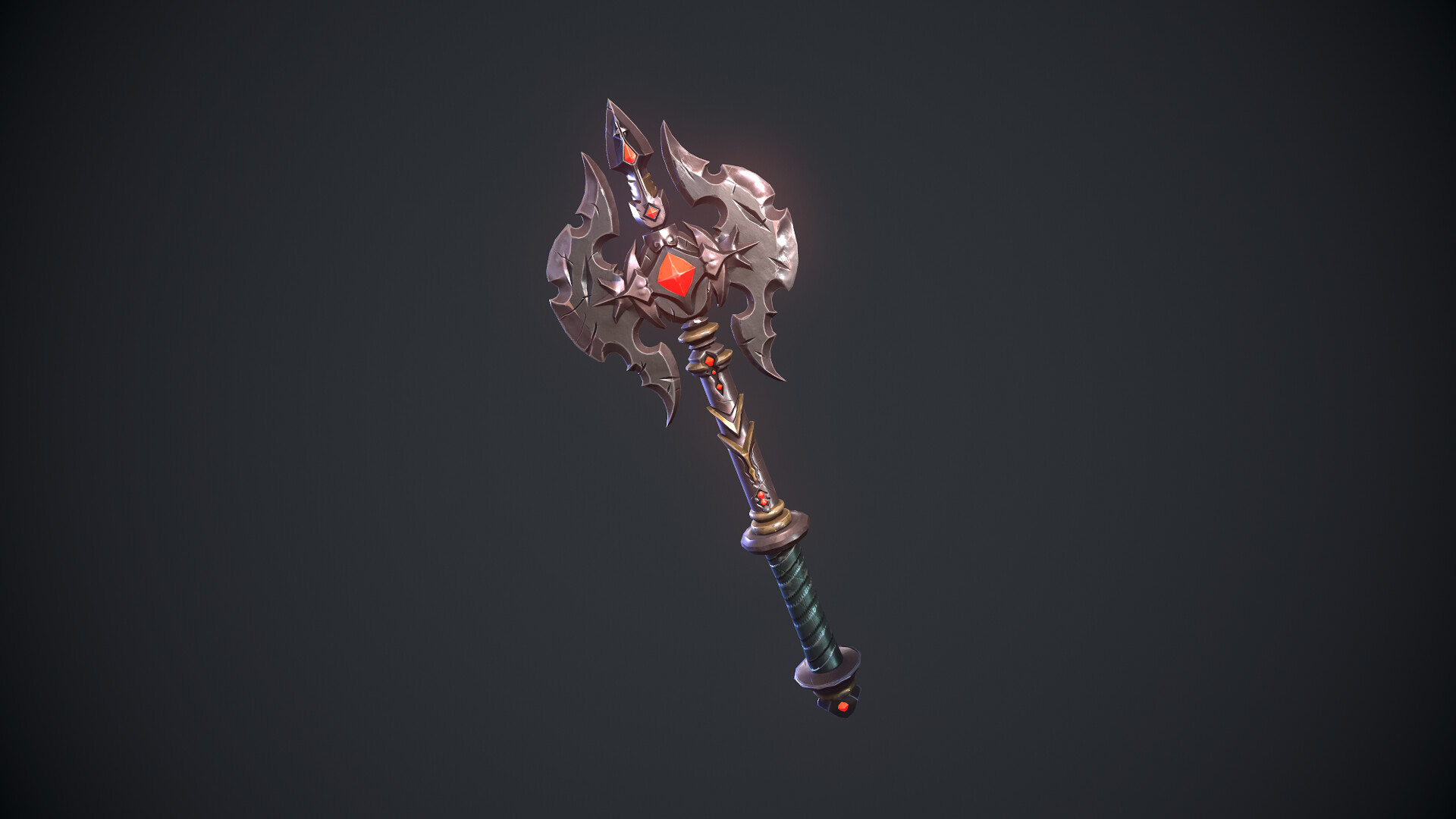 ArtStation - Stylized Battle Axe