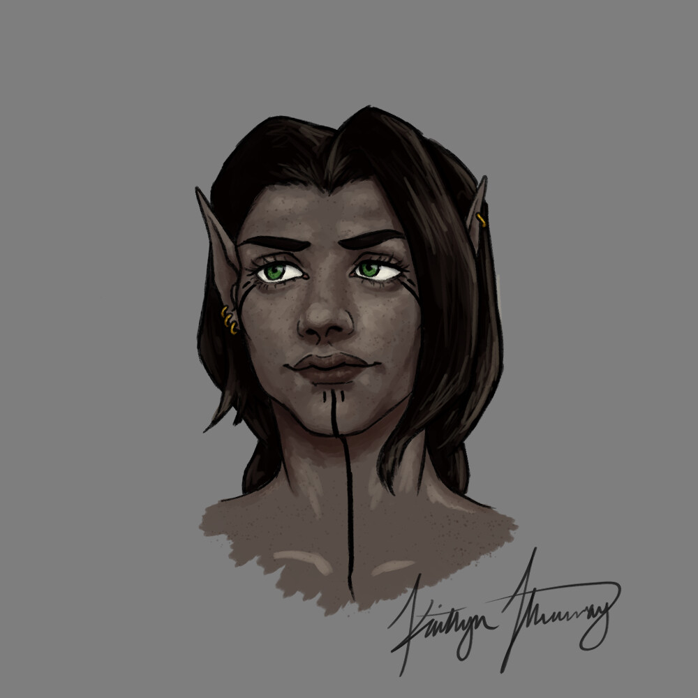 Character Concept Facial Art