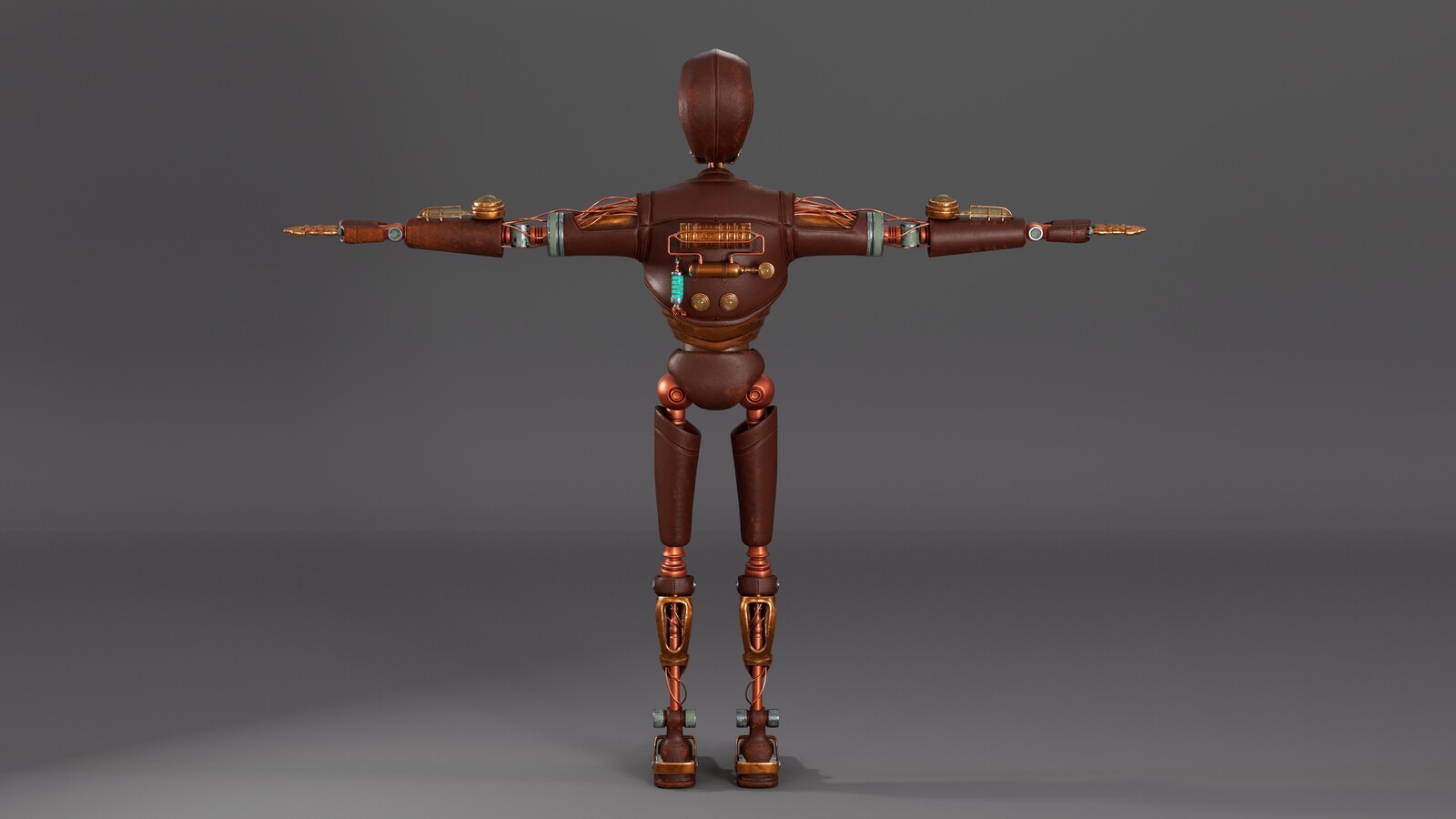Back View Beauty Render