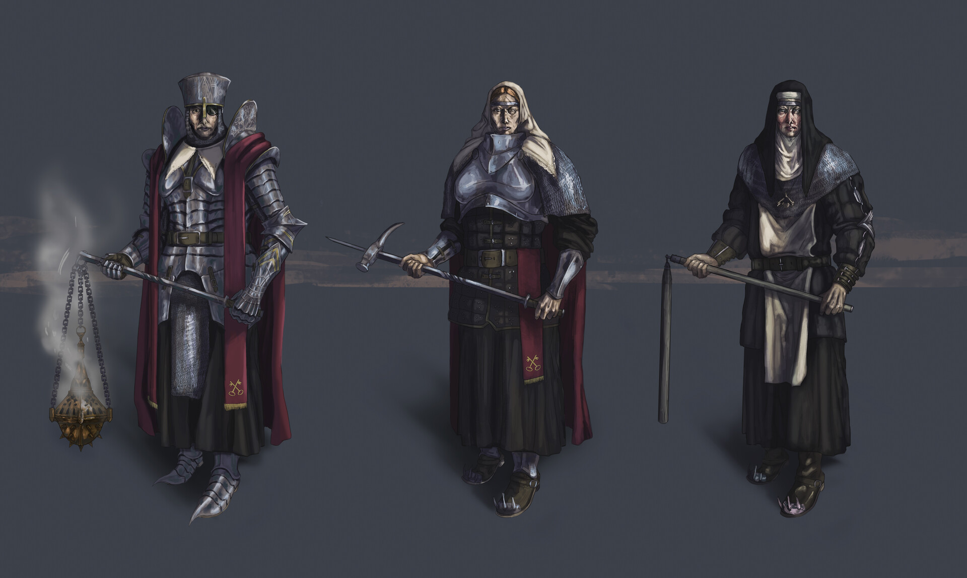 ArtStation Soeur Marie de la Bagarre