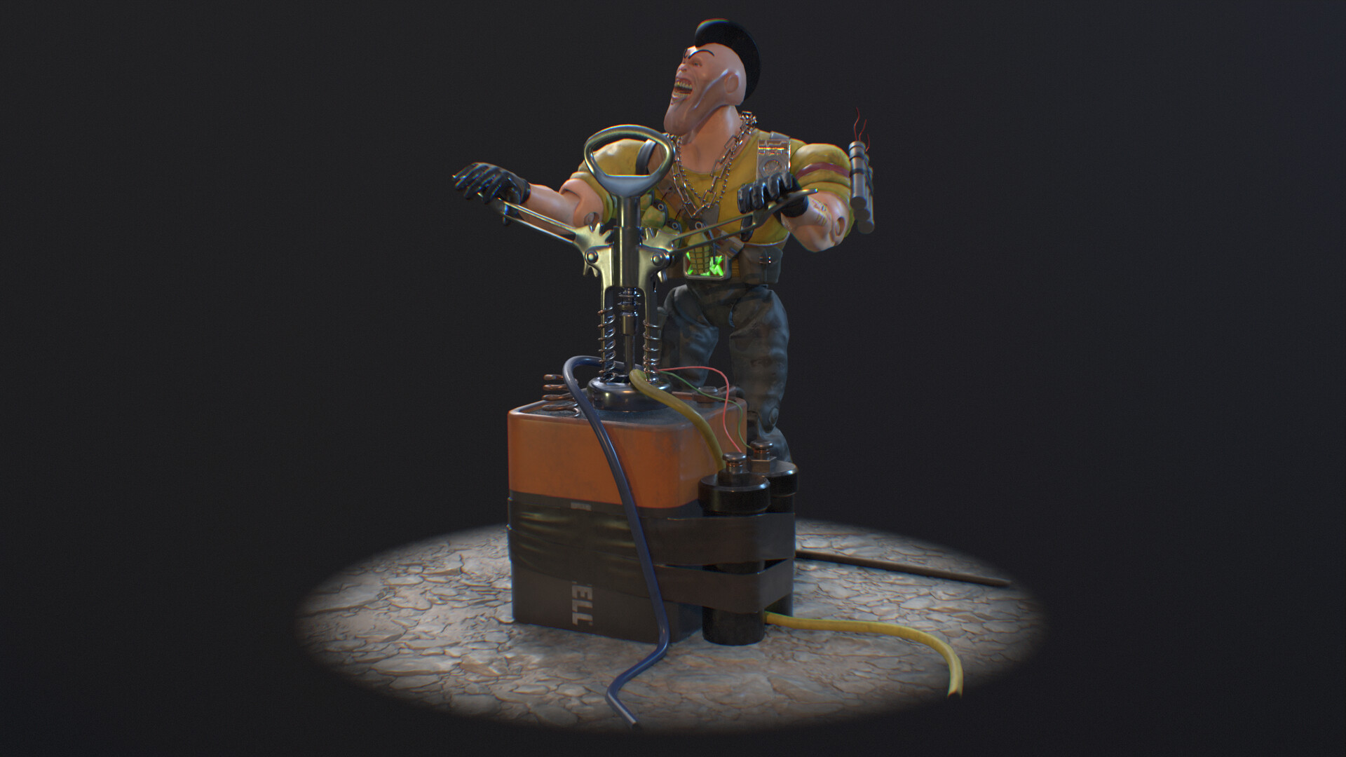 ArtStation Nick Nitro Small Soldiers