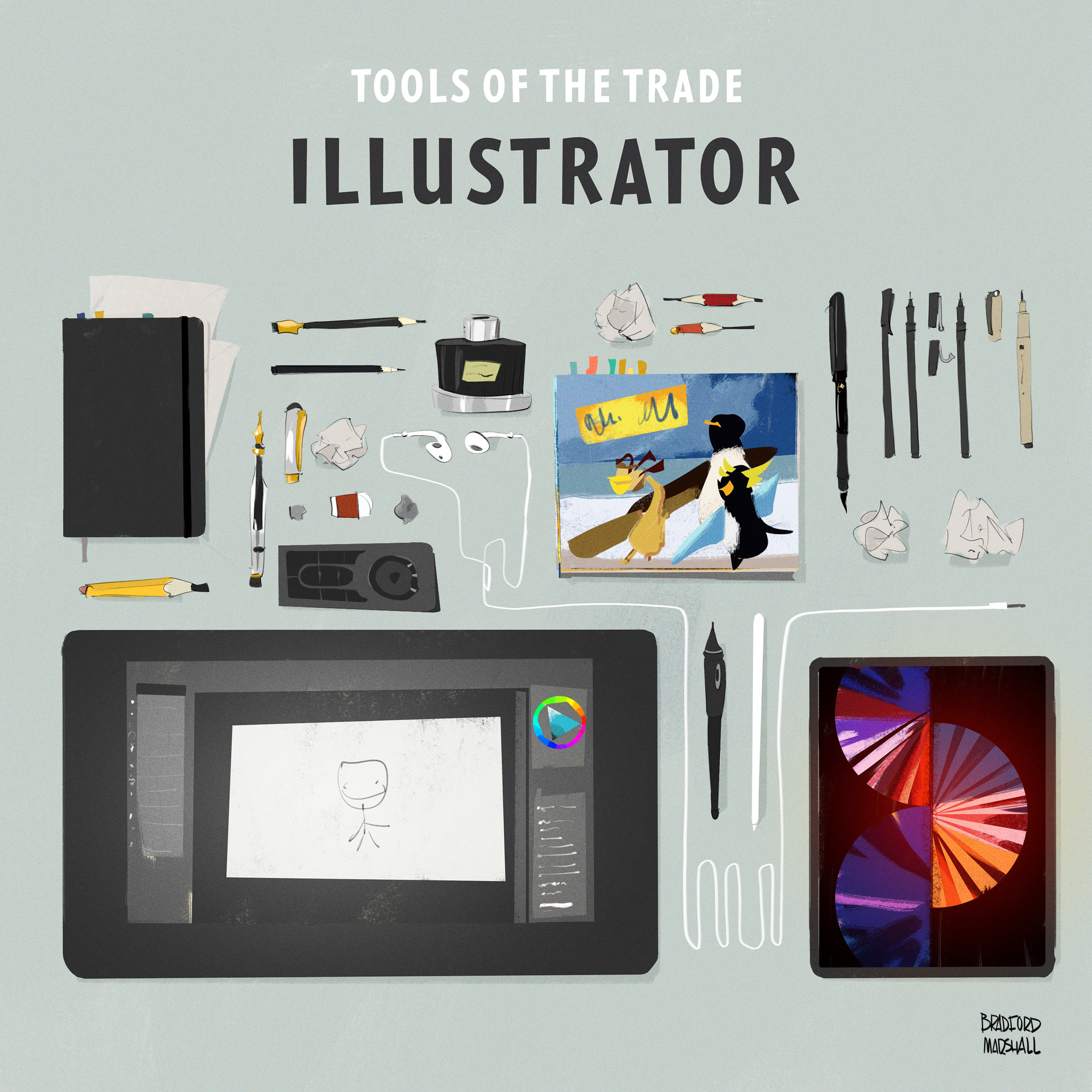 Tools of the Trade: Illustrator / Vis Dev artist. 