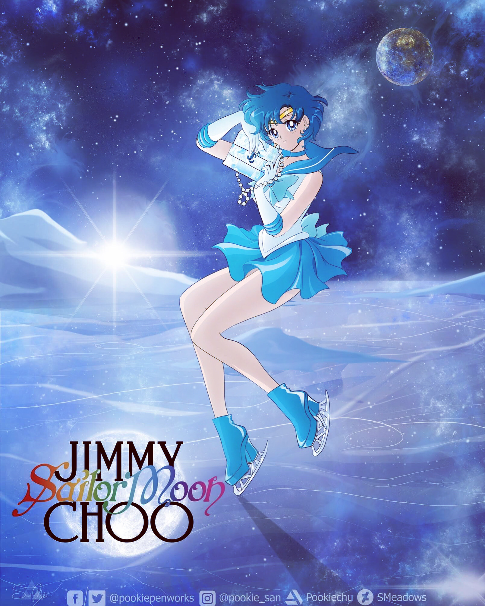 ArtStation - Jimmy Choo Sailor Moon