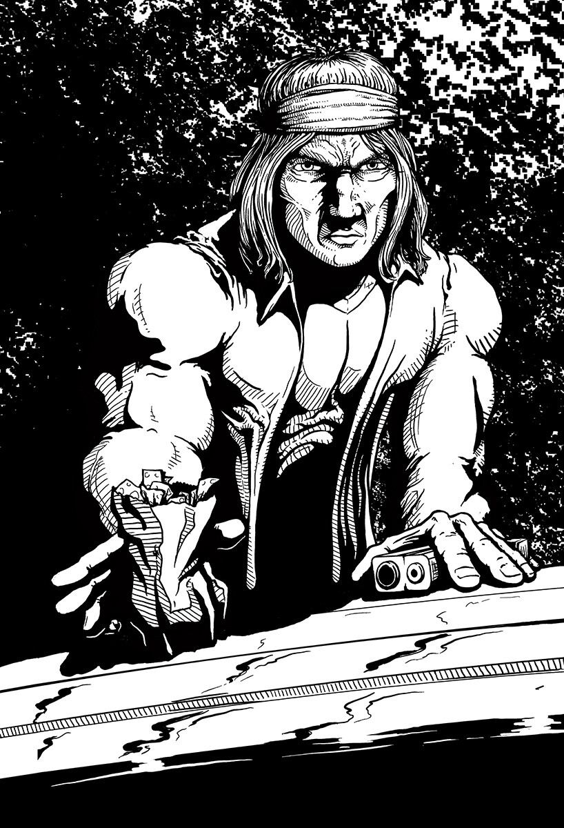 Franklin inks from 'End of the Line'