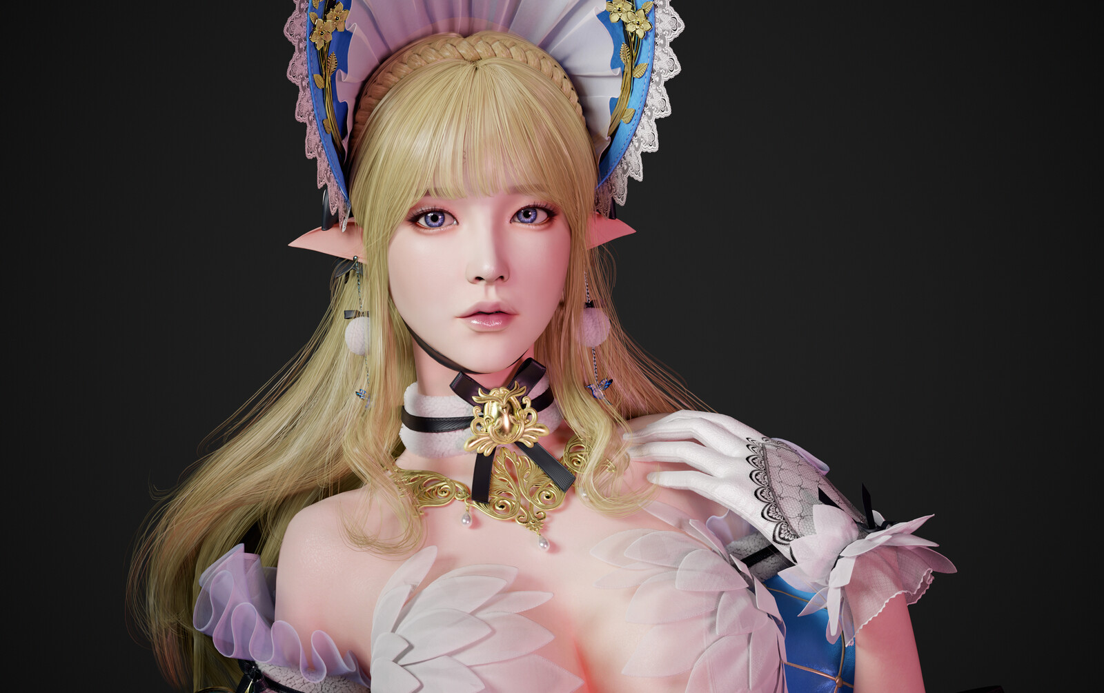 ArtStation - Blue bird Girl Blue bird  Girl, hyun woo jeong
