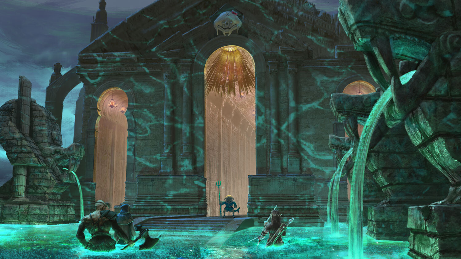 ArtStation Water Temple