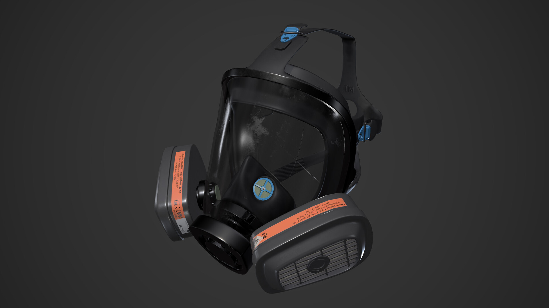 Artstation full face respirator