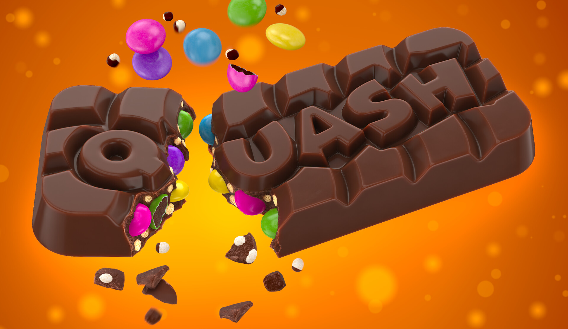 ArtStation - chocolate bar visualisation