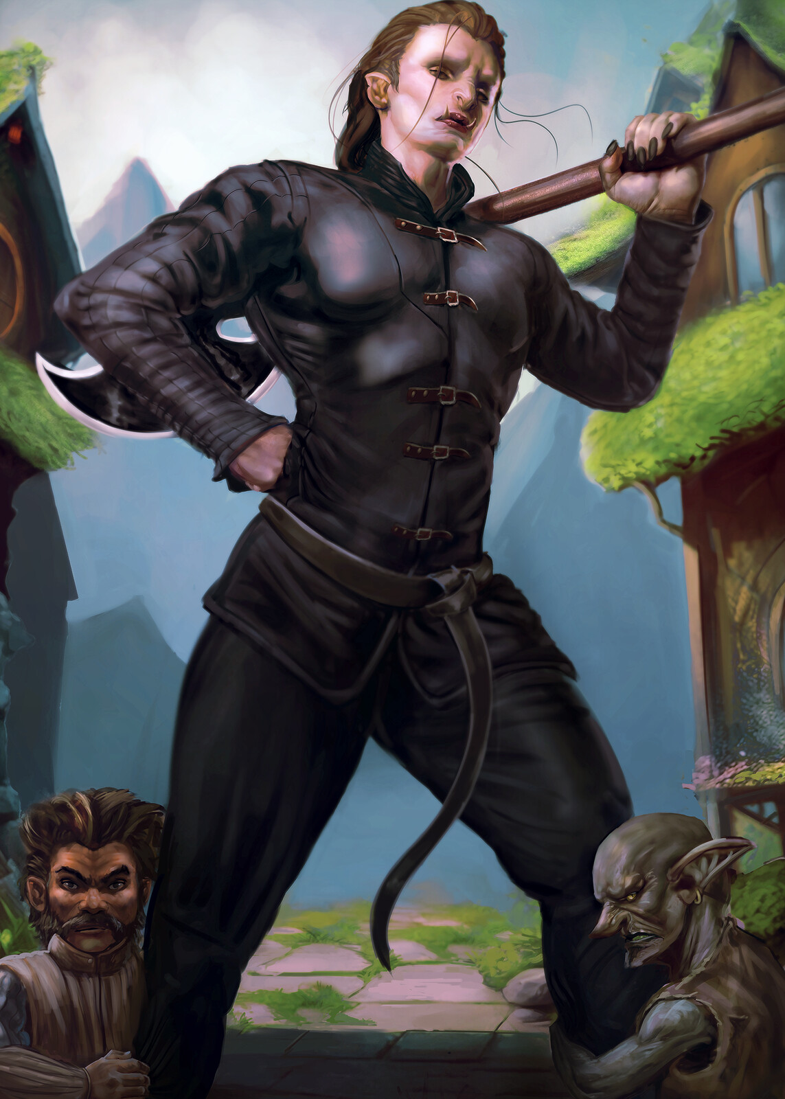 Gamomba, Commander
