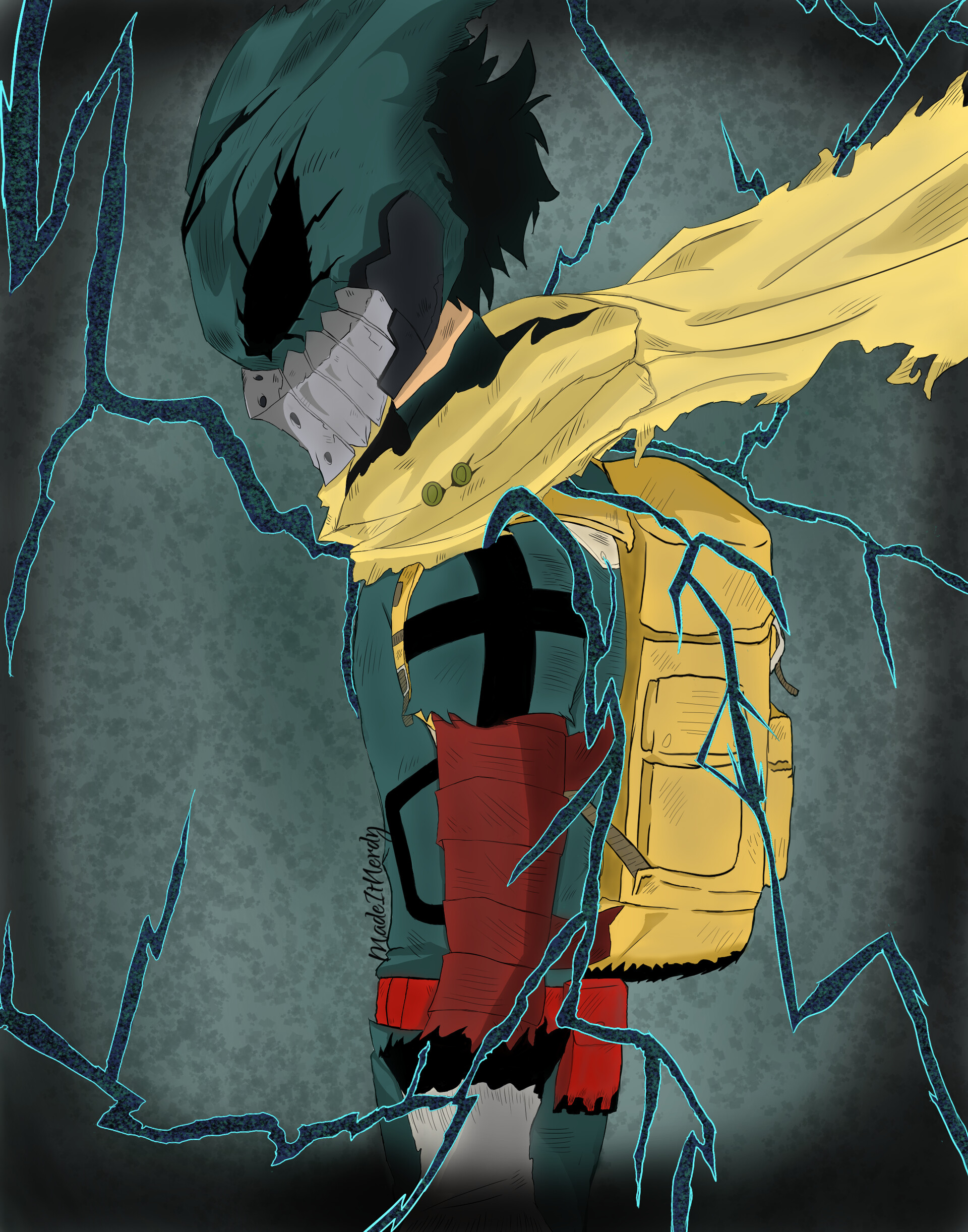 Vigilante Deku Mask 78 - hius1vg