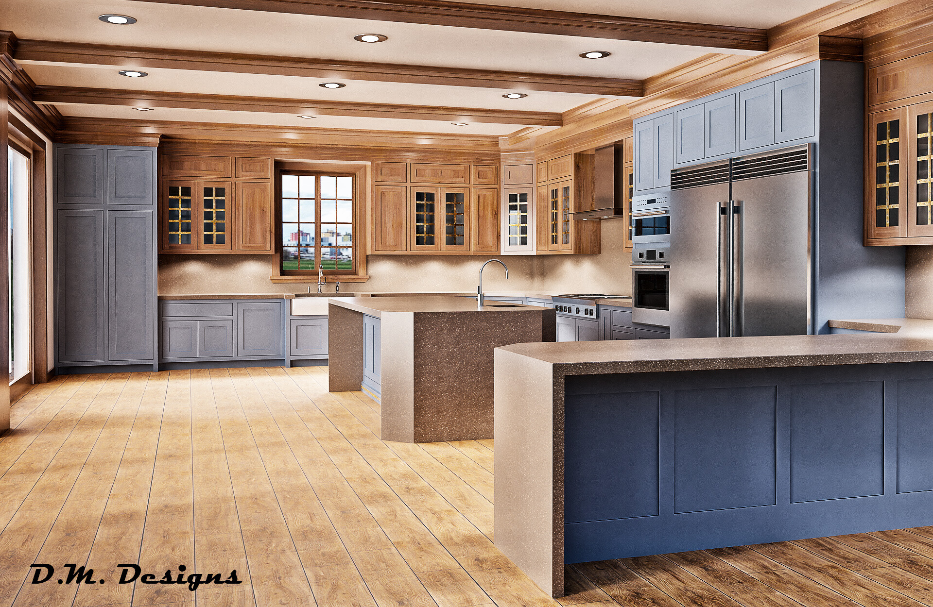 ArtStation - Kitchen Design 3D Visualization