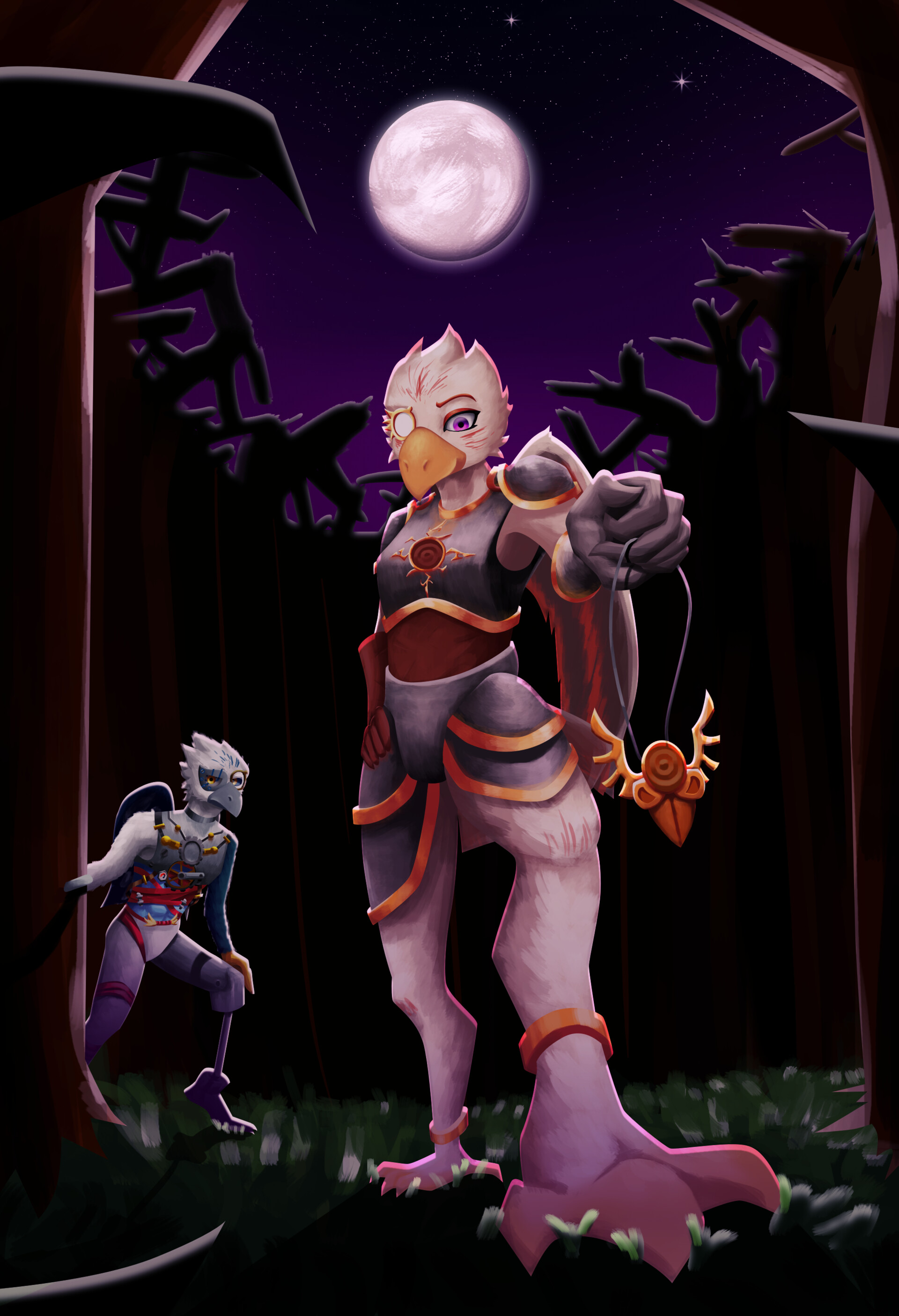 ArtStation Eivor and Reegull