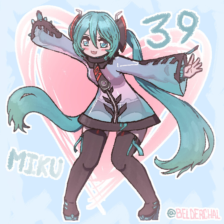 ArtStation Miku Day! [Futura Miku]