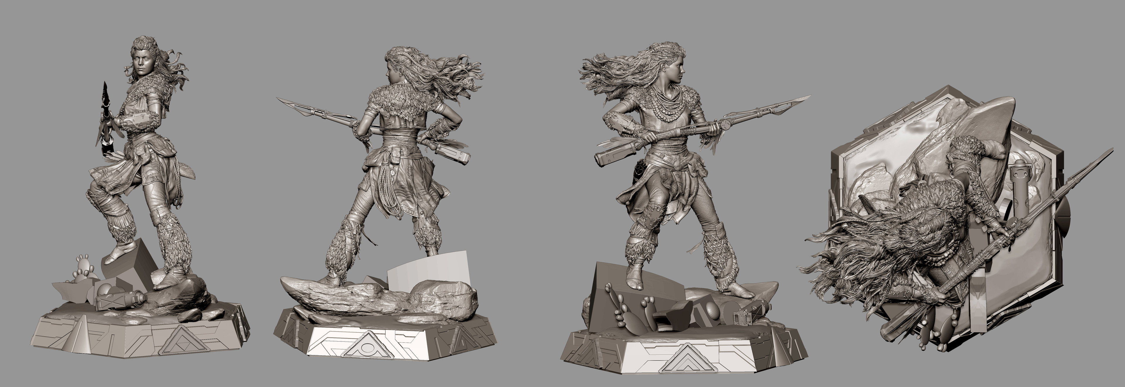 HORIZON ZERO DAWN, OUR 1000TH PROJECT, RELEASED WITH 3D ART FROM