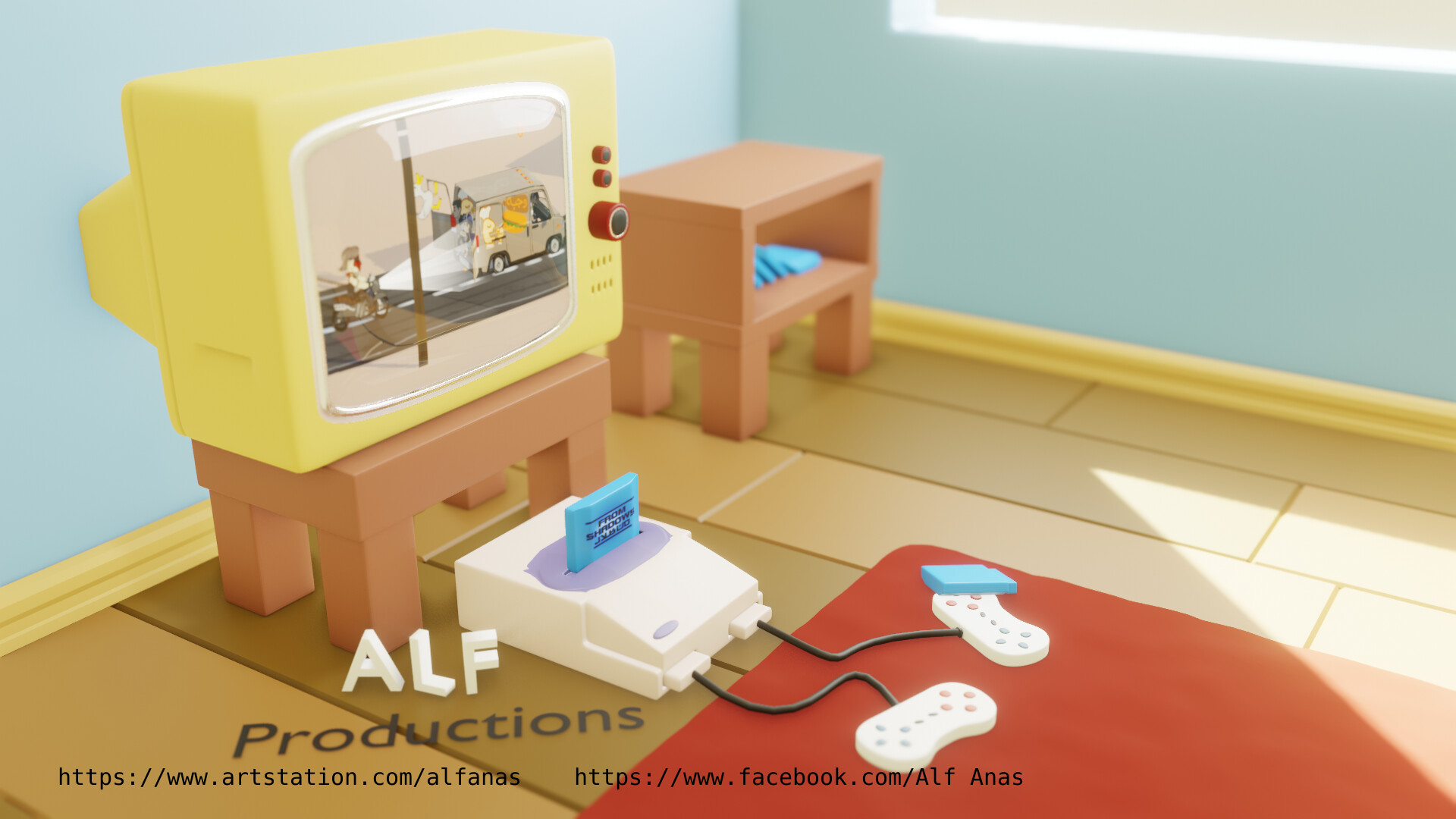 ArtStation retro game times