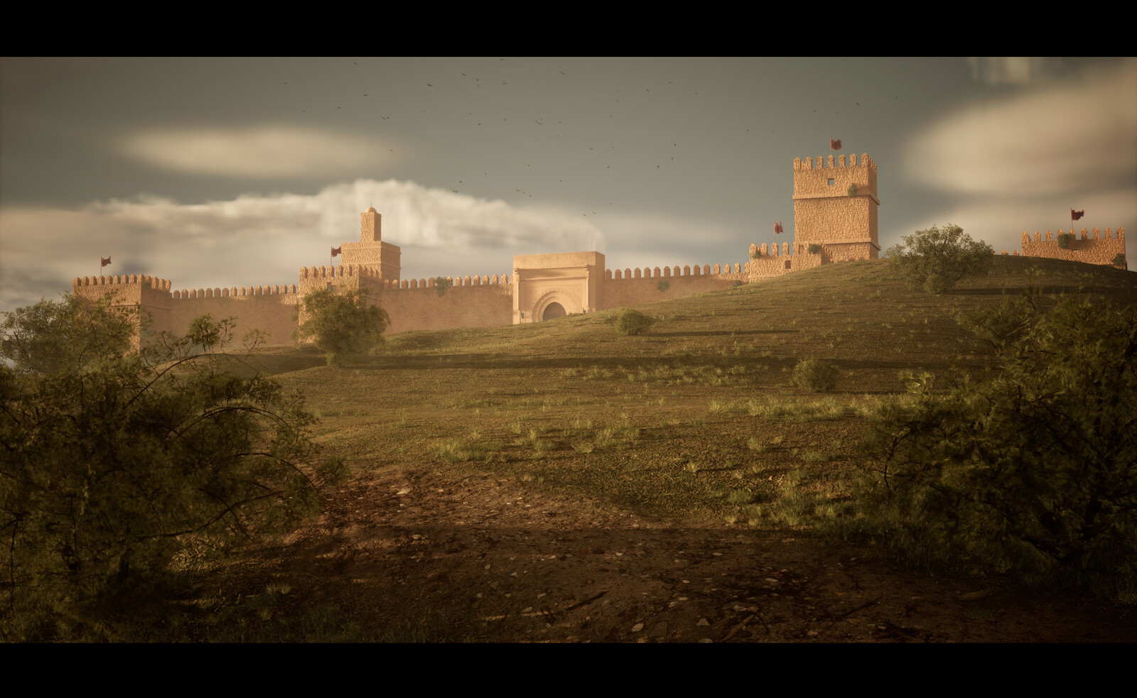 With Cinematic borders