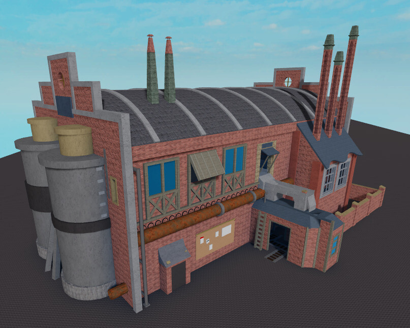 ArtStation - Low-poly Factory