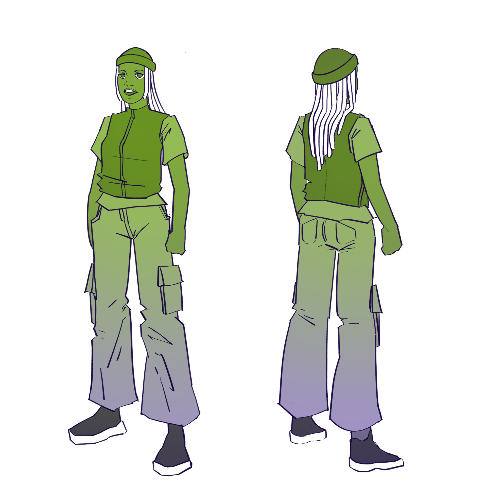 blacksneakers - GLOW | Comic Cover + Character Design