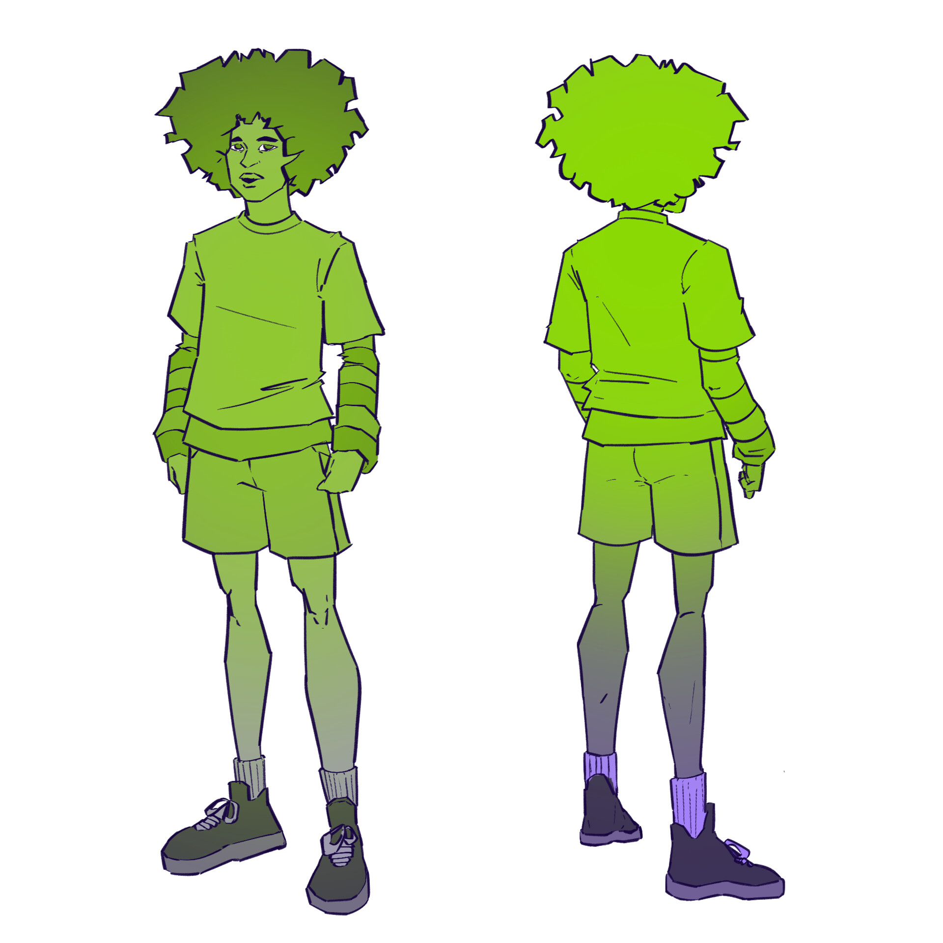 blacksneakers - GLOW | Comic Cover + Character Design