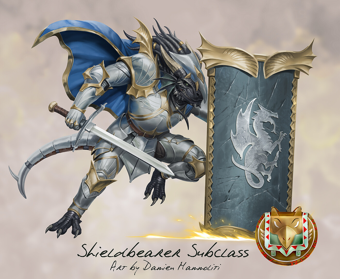 The Griffon's Saddlebag} Forgework Dragon Shield