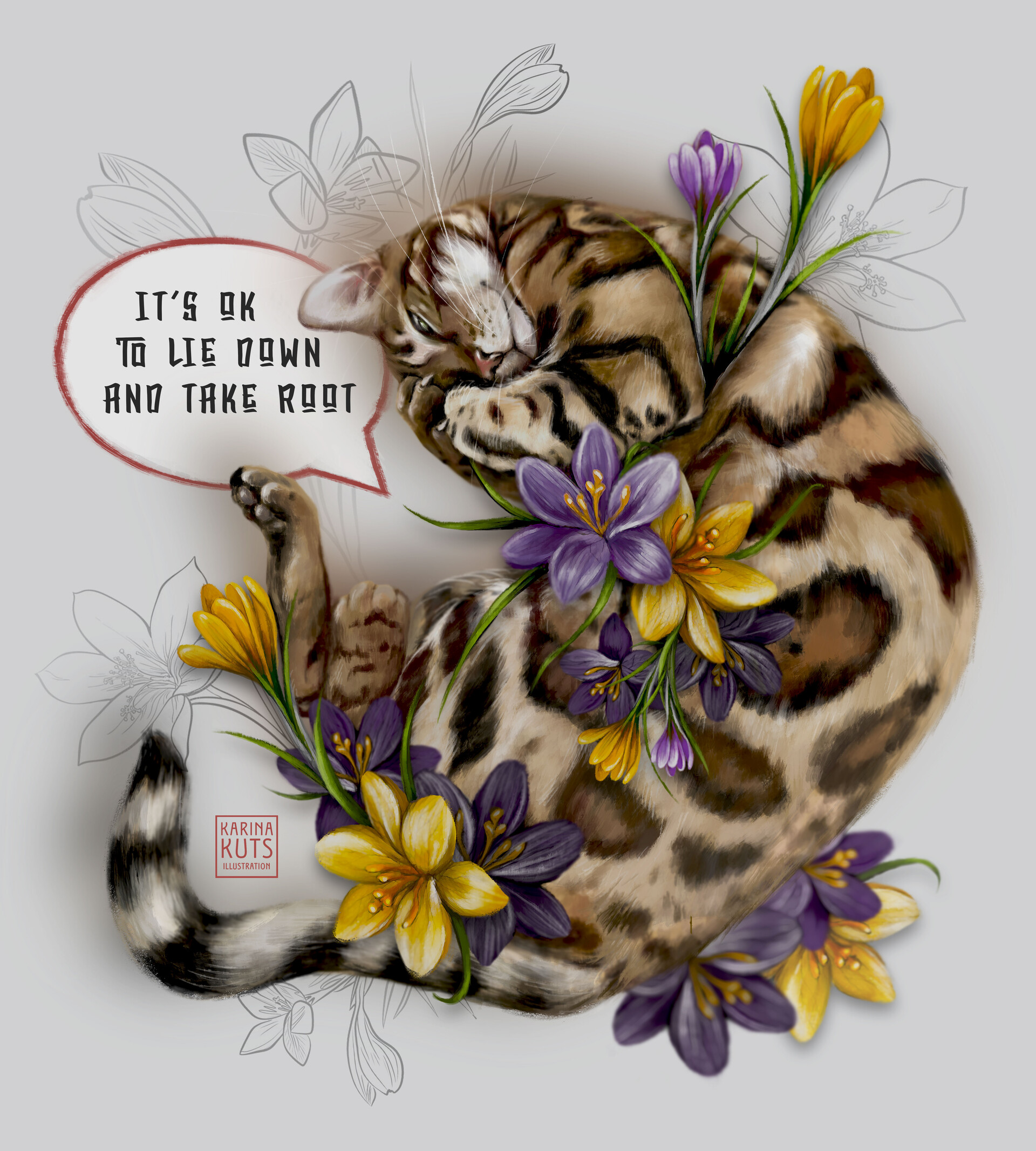 ArtStation Crocus Cat