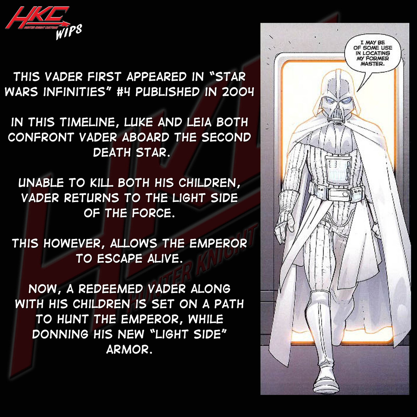 Christian Diaz - Darth Vader Redeemed Custom Funko Pop! vinyl figure