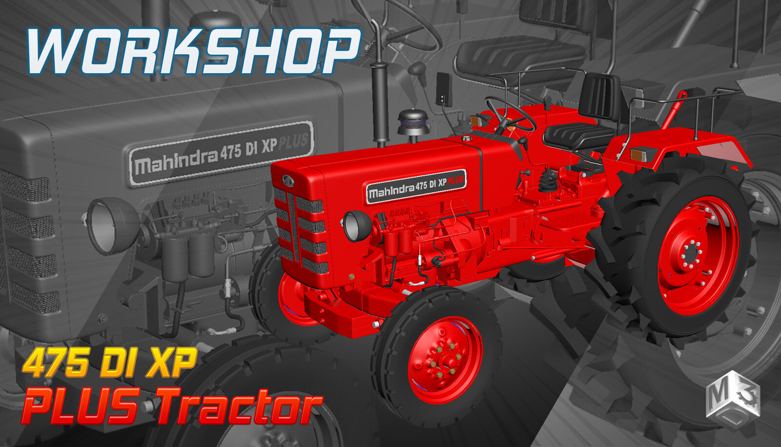 475 DI XP PLUS Tractor WORKSHOP | Markos3d