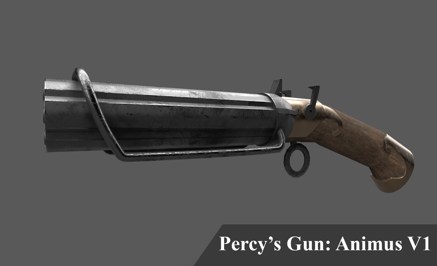 ArtStation - Percy's Gun Animus V1 - Vox Machina