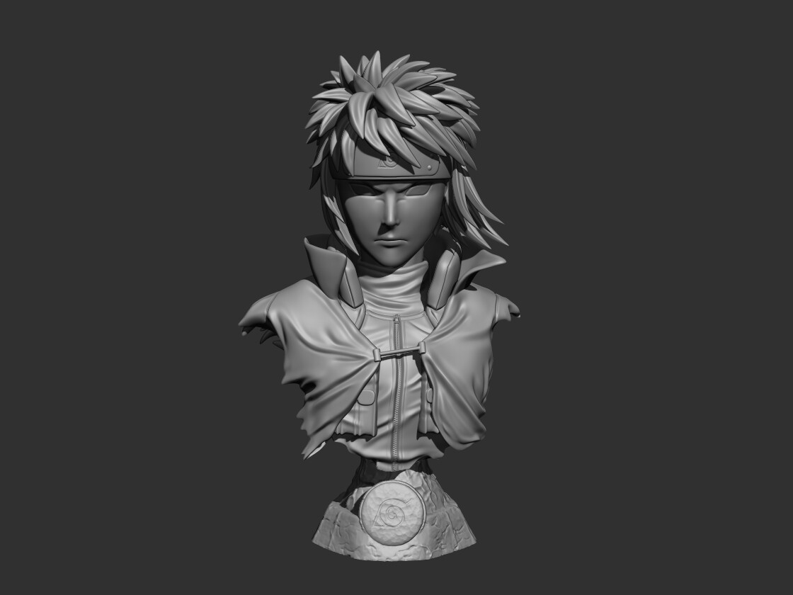 Minato Hokage 3D model 3D printable