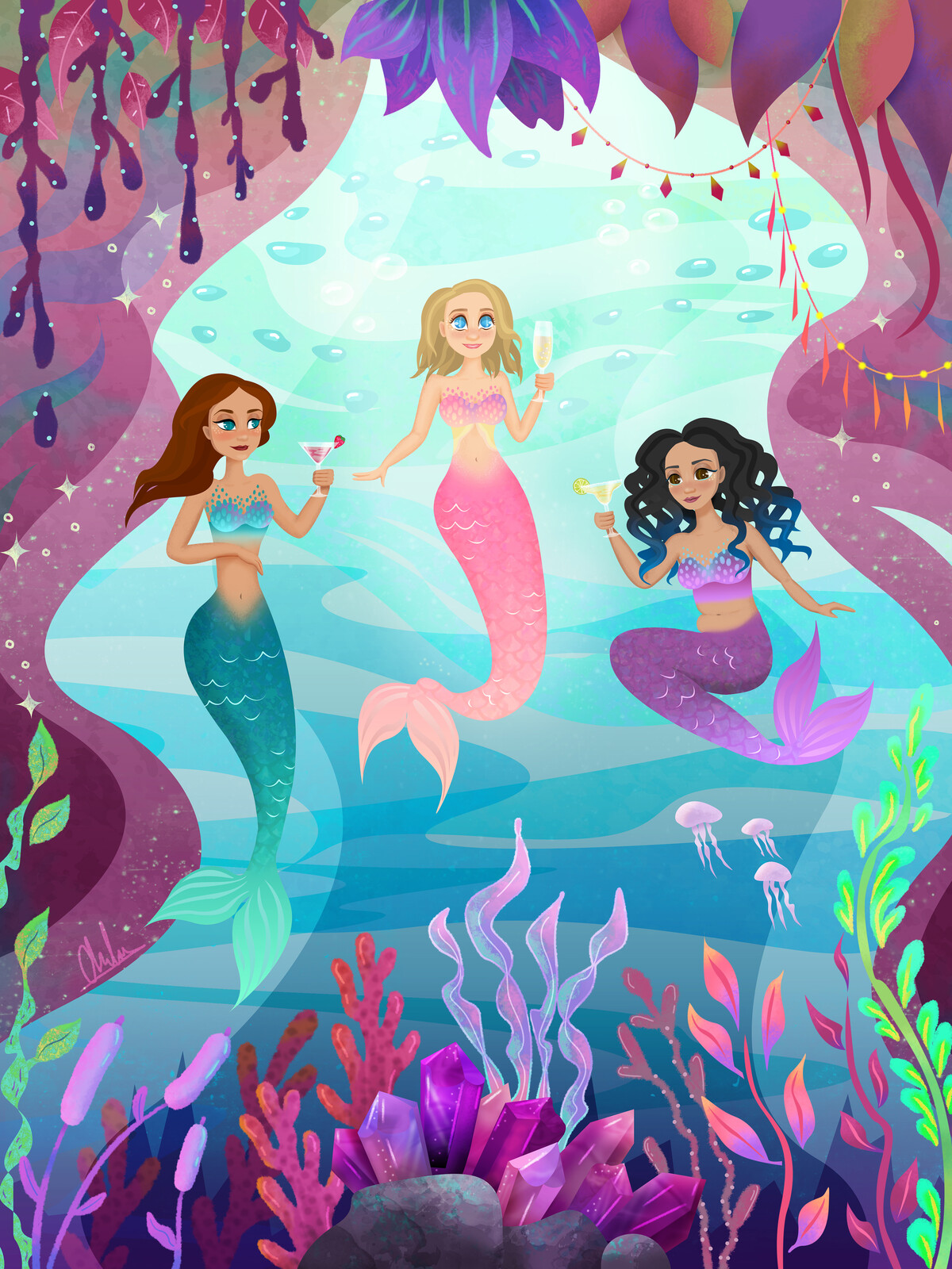 Underwater Cocktail Party