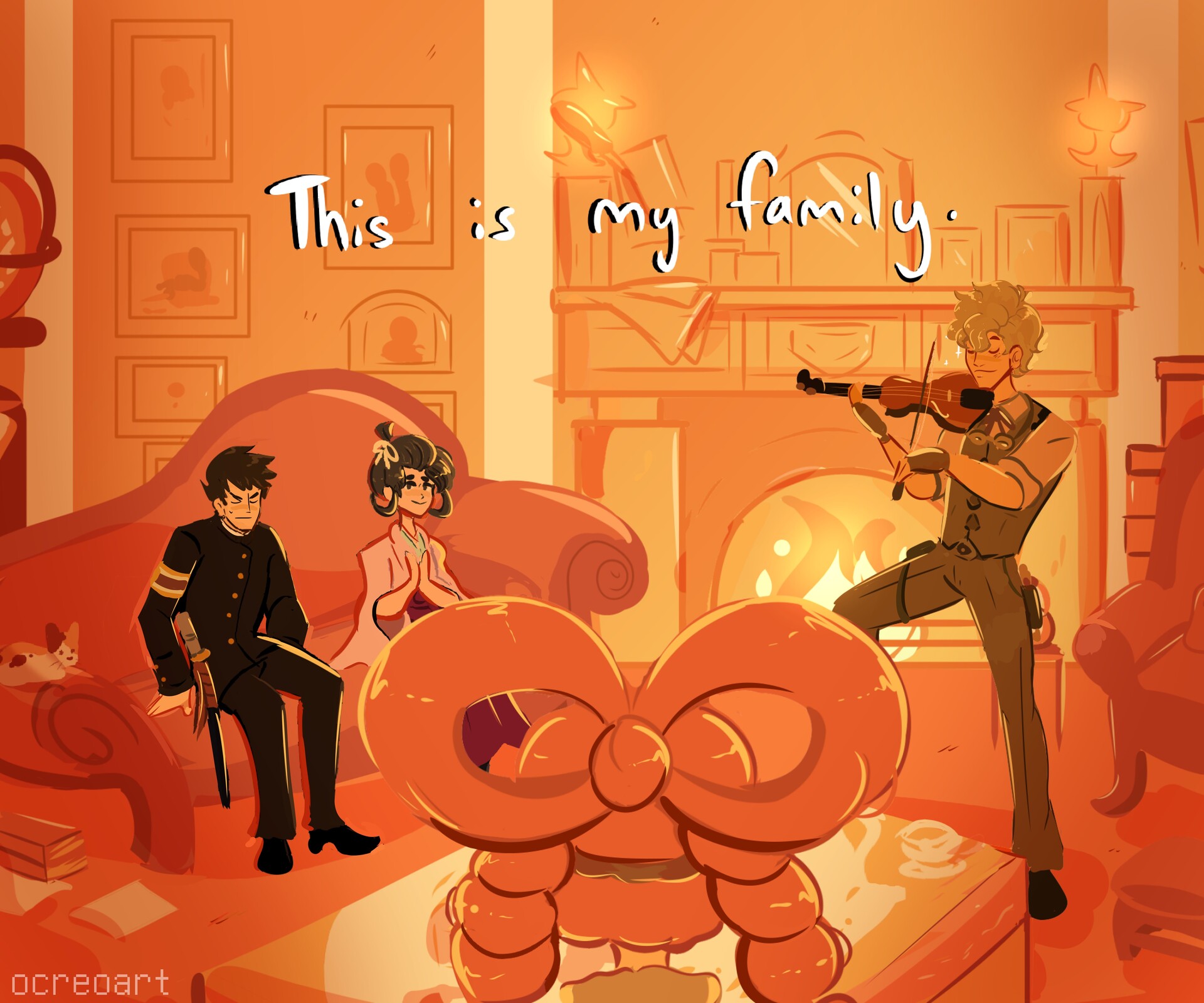 ArtStation - The Great Ace Attorney Chronicles: Family Quote Comic