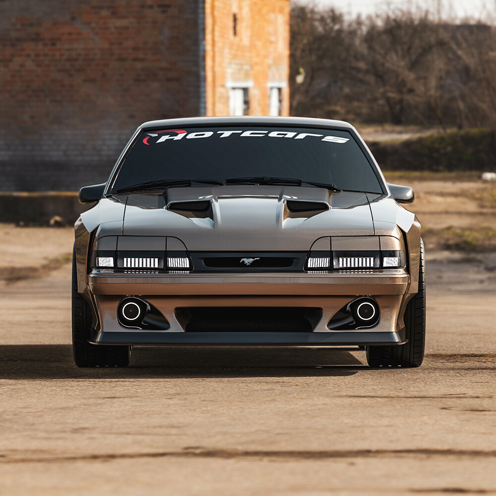 Iconic Fox Body Ford Mustang Returns In CGI With A Purpose Cluster ...