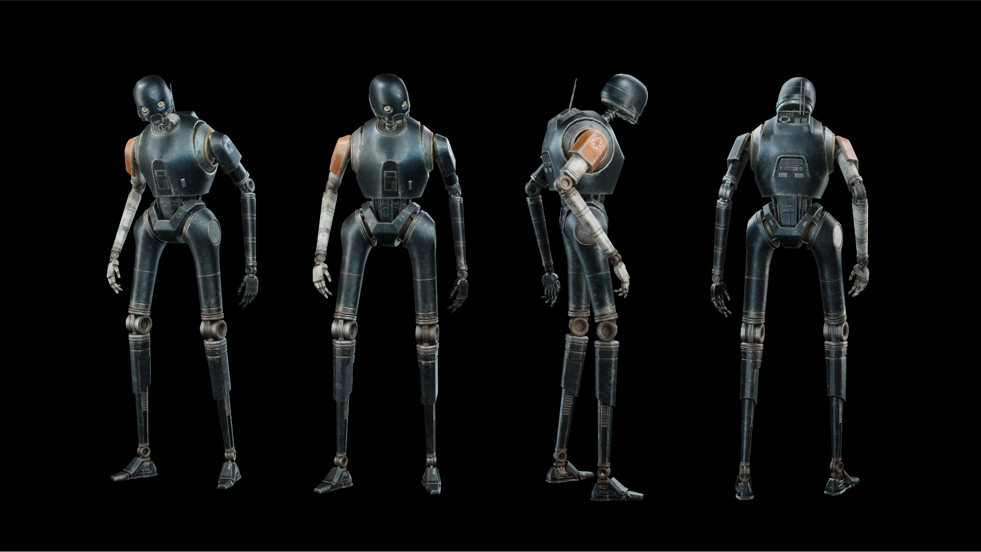 Firdaus Kazman Star Wars The Aftermath, K2SO Fan art