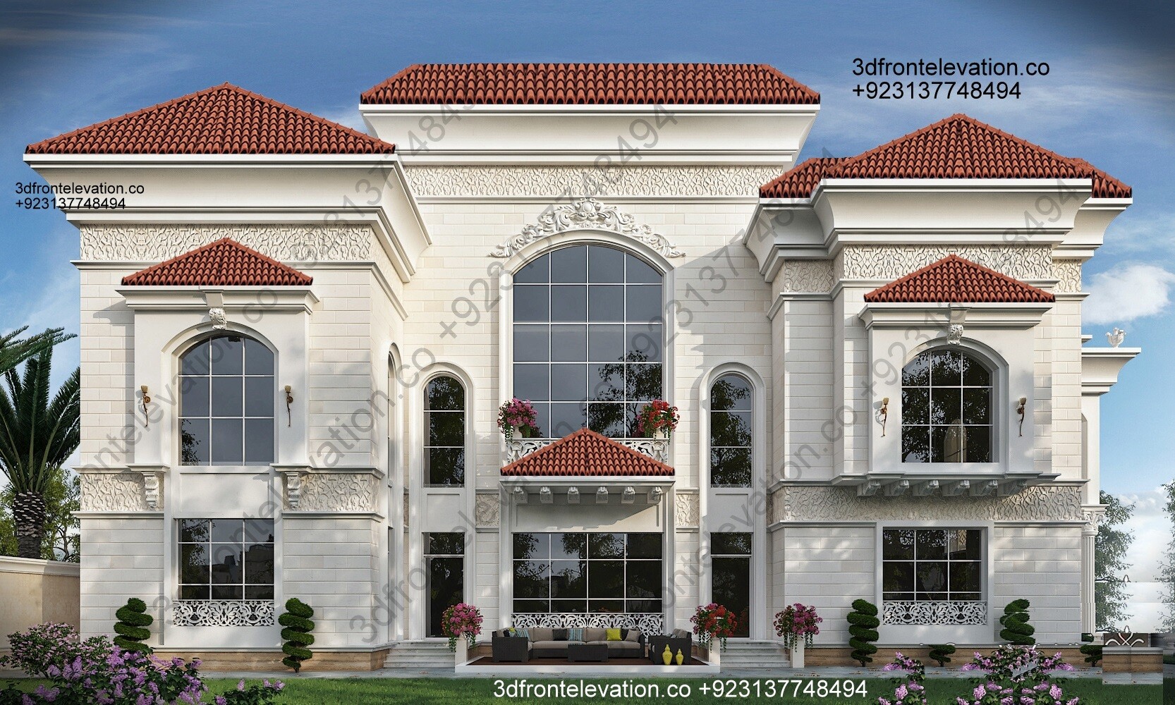 ArtStation 35m X 75m Lot 8 Bedroom Villa With Pool Oman Dubai 2000 artstation-35m-x-75m-lot-8-bedroom-villa-with-pool-oman-dubai-2000