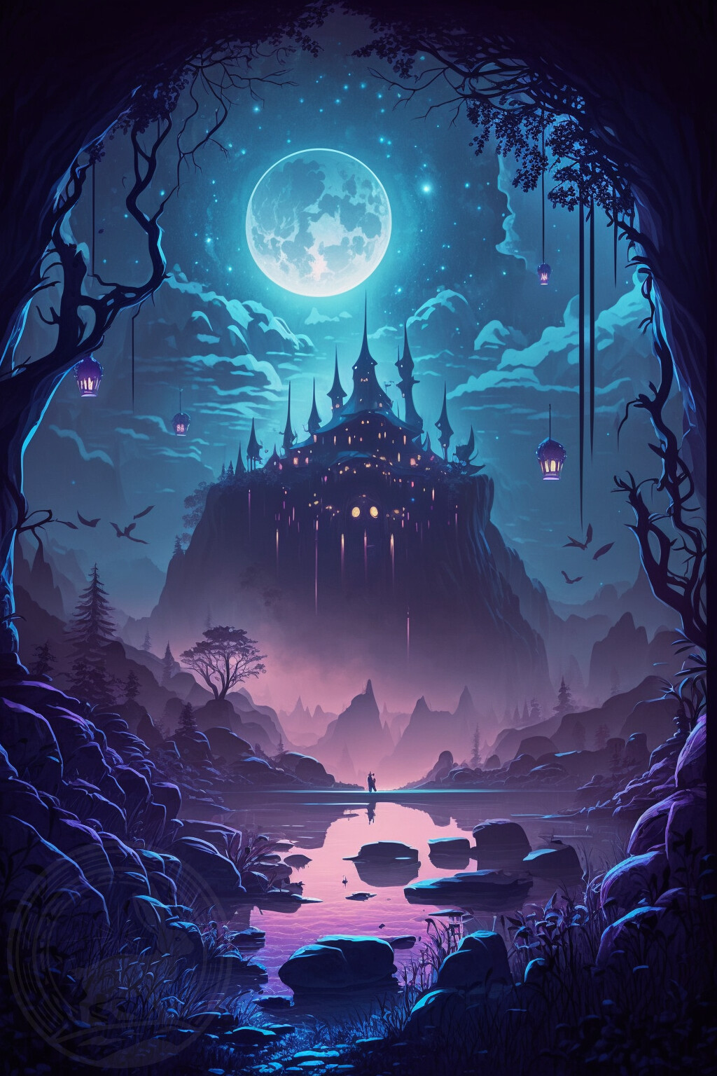 ArtStation - Mysterious Land: Rose Mist Castle