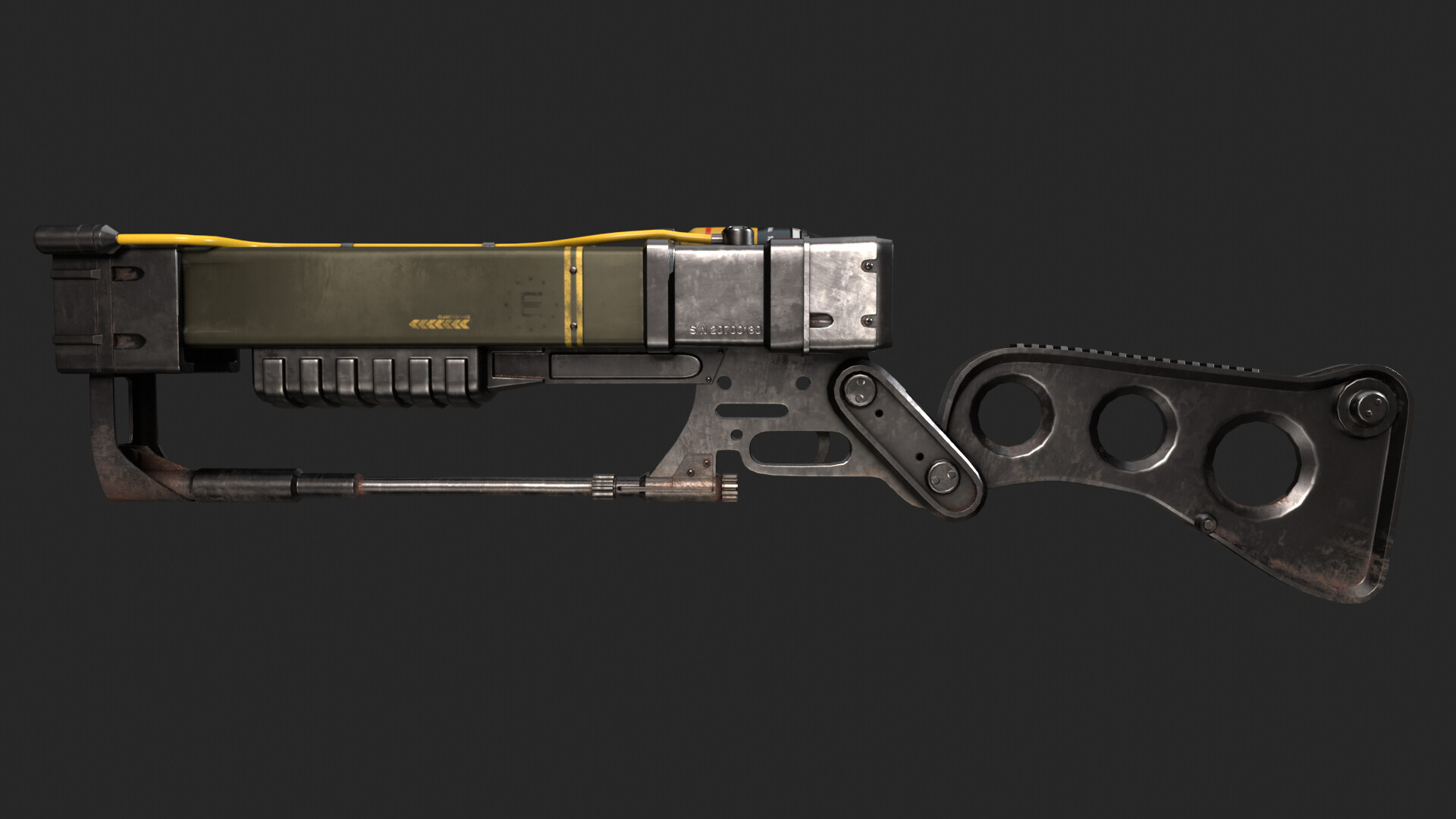 Tkspence fallout laser rifle
