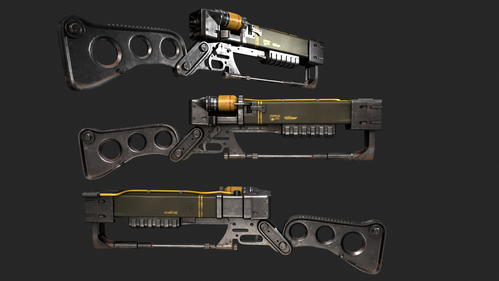 Tkspence fallout laser rifle