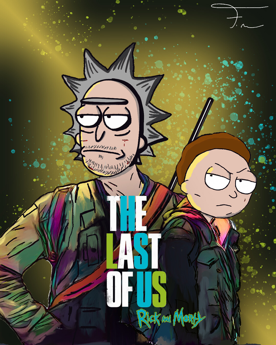 Rick And Morty Od Ilu Lat ArtStation - Rick and Morty (The last od us)