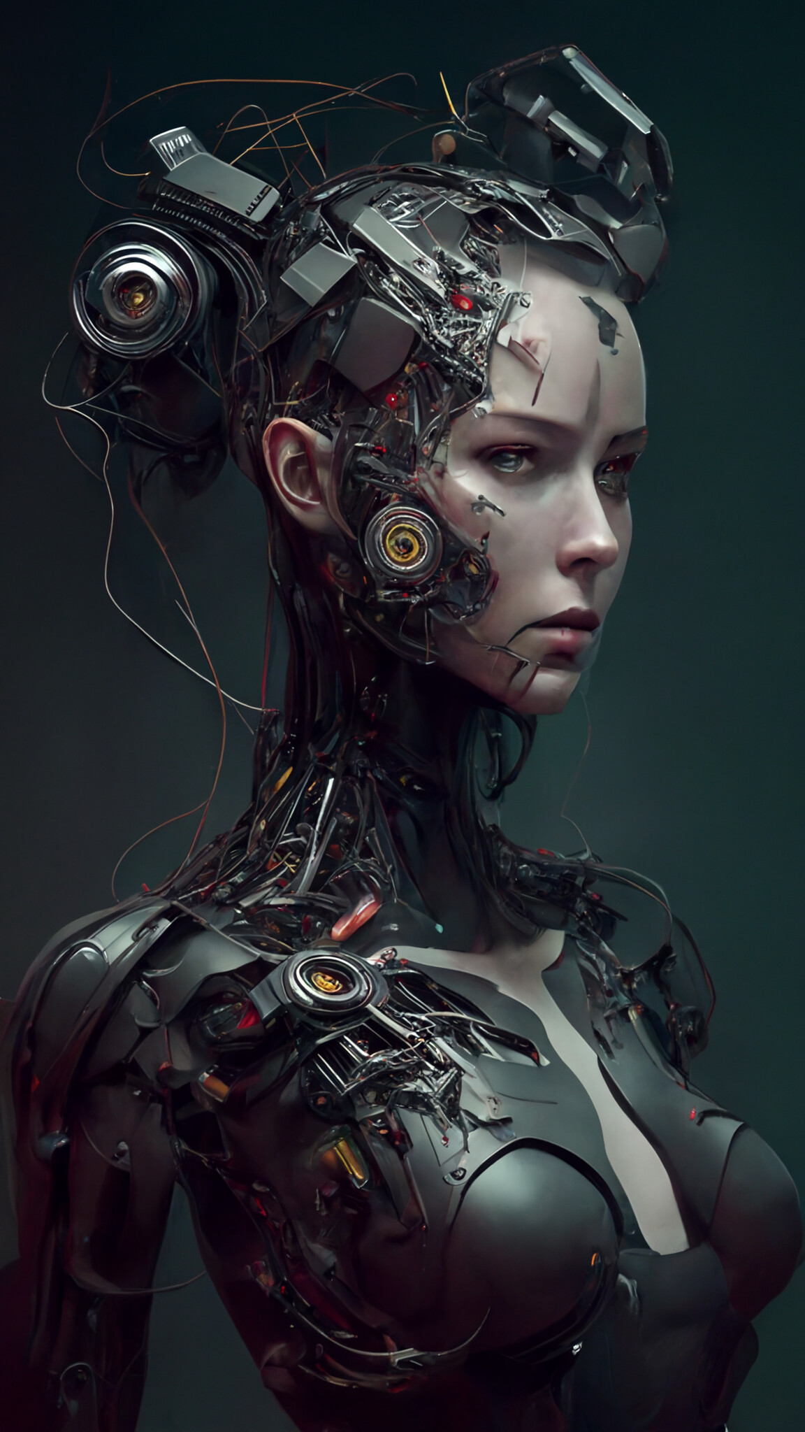 ArtStation - Incomplete Female Android